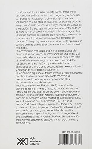 Tiempo y narracin. I: Configuracin del tiempo en el relato histrico (Spanish Edition),Used