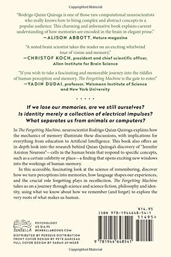 The Forgetting Machine: Memory, Perception, and the Jennifer Aniston Neuron,Used