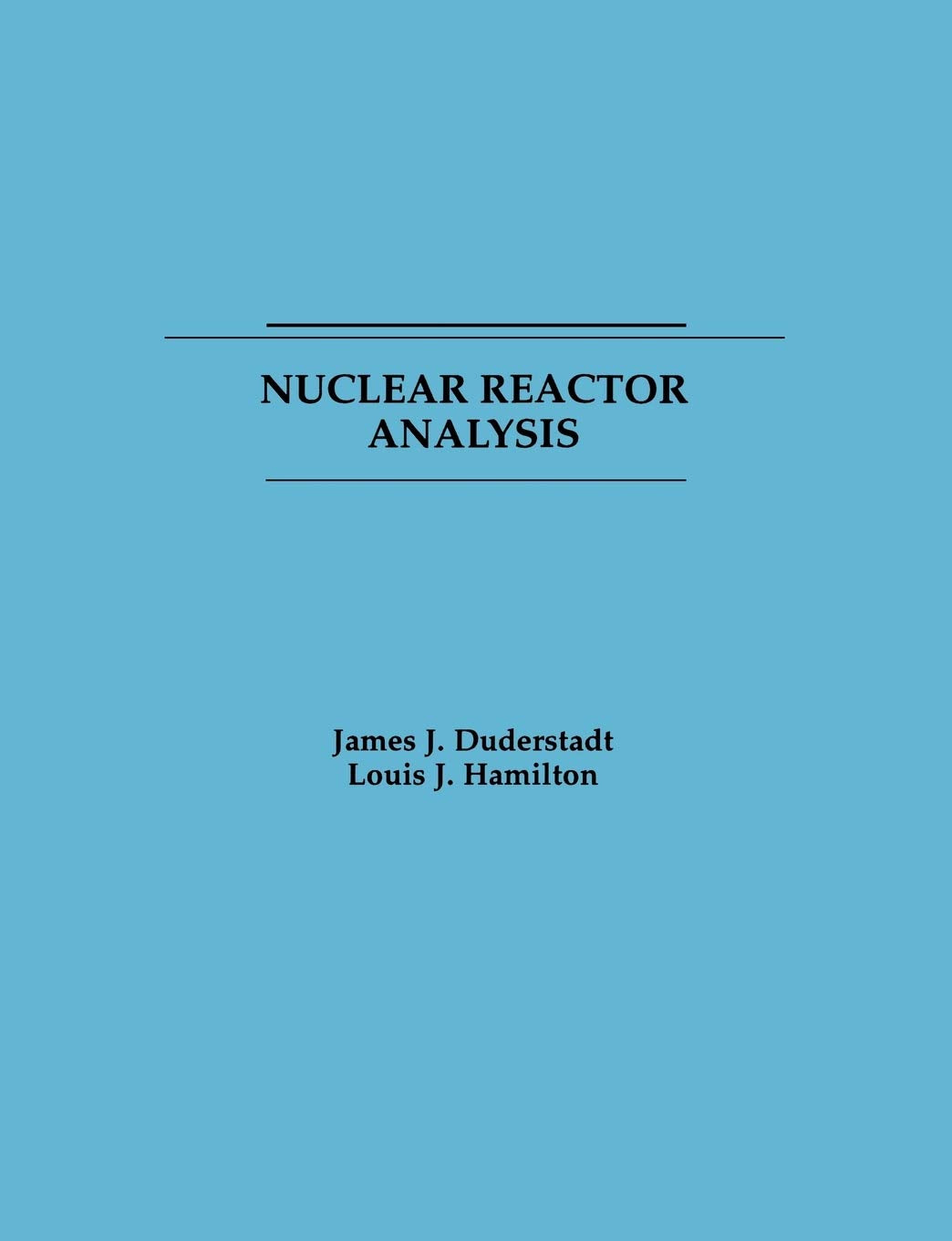 Nuclear Reactor Analysis,Used