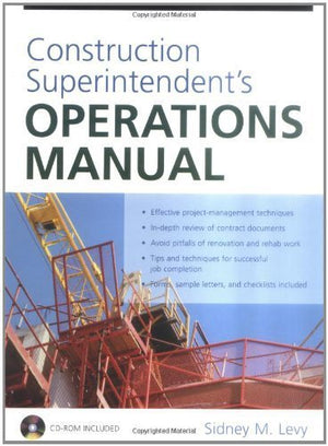 Construction Superintendent's Operations Manual,Used
