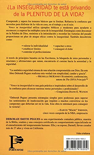 Vence tu inseguridad (Spanish Edition),Used