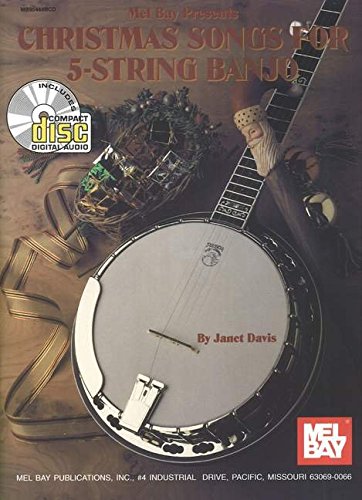 Mel Bay Christmas Songs for 5String Banjo,Used