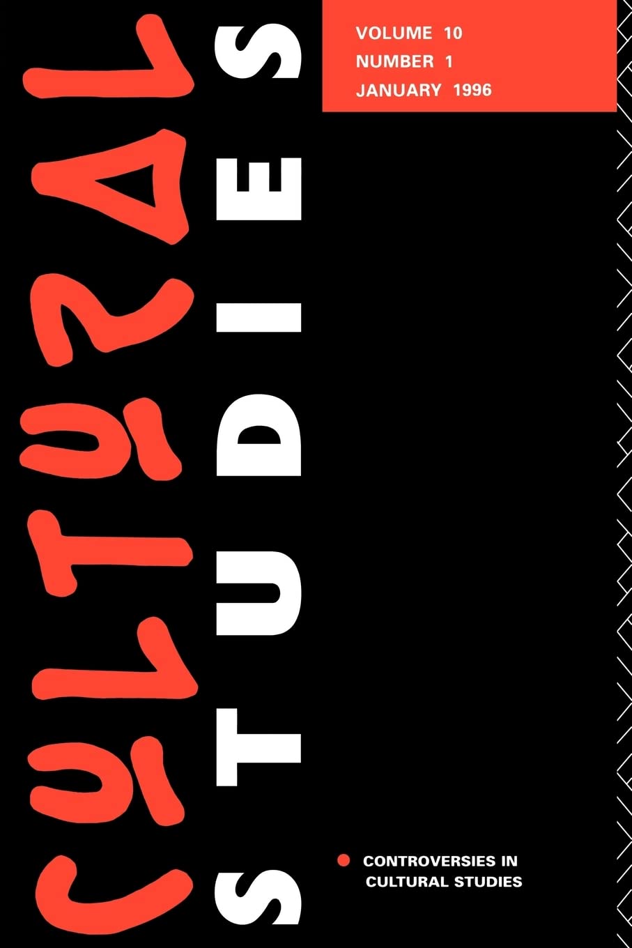 Cultural Studies: 10:1 Controversies In Cultural Studies,Used