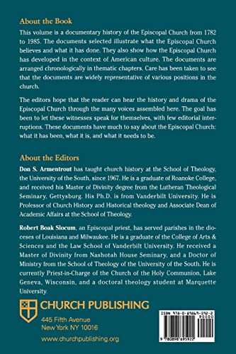 Documents of Witness: A History of the Episcopal Church,Used