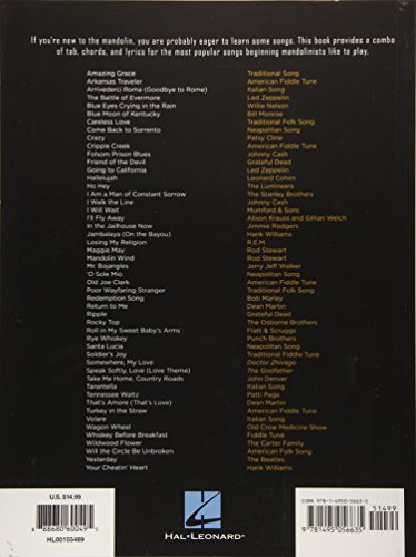 First 50 Songs You Should Play on Mandolin,Used