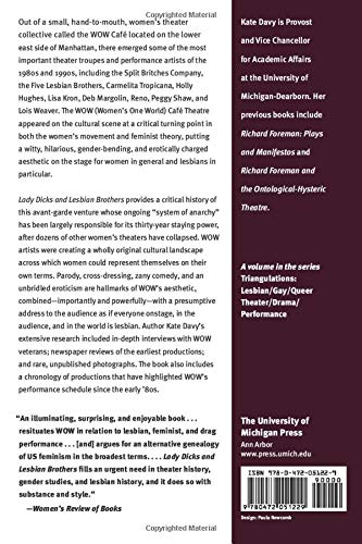 Lady Dicks and Lesbian Brothers: Staging the Unimaginable at the WOW Caf Theatre (Triangulations: Lesbian/Gay/Queer Theater/Dr,Used