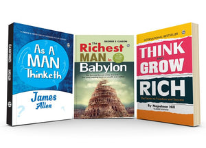 The Total Success Toolkit : Think & Grow Rich, The Richest Man In Babylon And As A Man Thinketh | Motivational Wealth Books | Combo Of 3 Novels