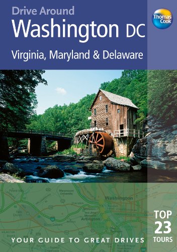 Thomas Cook Driving Guides Washington DC, Virgina, Maryland & Delaware,Used