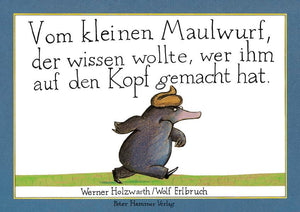 Vom Kleinen Maulwurf, Der Wissen Wolte, Wer Ihm Auf Den Kopf,Used