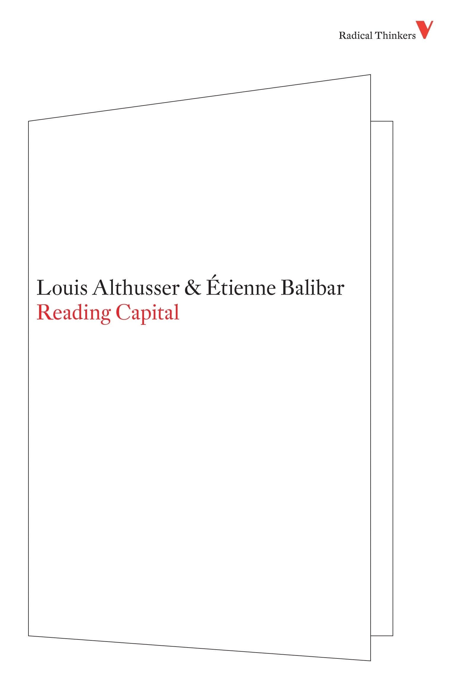 Reading Capital (Radical Thinkers),Used