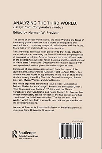 Analyzing the Third World: Essays from Comparative Politics,Used