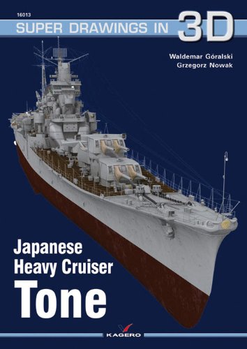 Japanese Heavy Cruiser Tone (Super Drawings 3D),Used