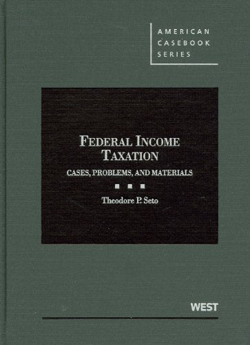 Federal Income Taxation: Cases, Problems, and Materials (American Casebook Series),Used