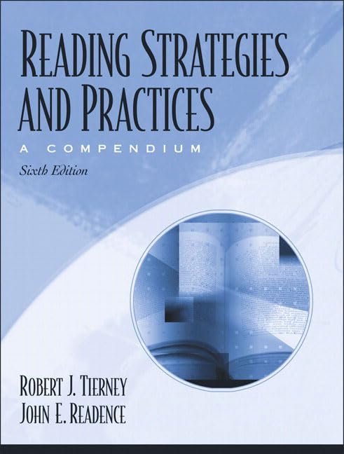 Reading Strategies and Practices: A Compendium (6th Edition),New