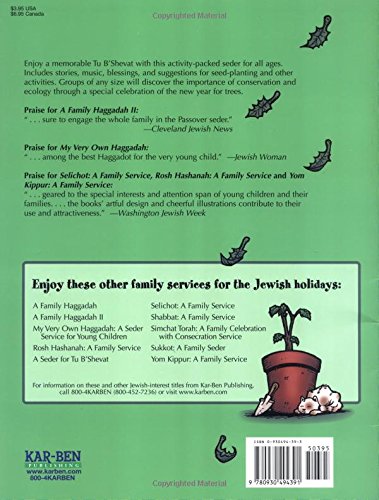 A Seder for Tu B Shevat (English and Hebrew Edition),Used