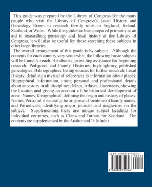 Family Ties in England, Scotland, Wales, & Ireland: Sources for Genealogical Research,Used