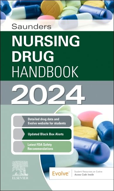 Saunders Nursing Drug Handbook 2024 (The Saunders Nursing Drug Handbooks)