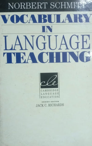 Vocabulary in Language Teaching (Cambridge Language Education),New
