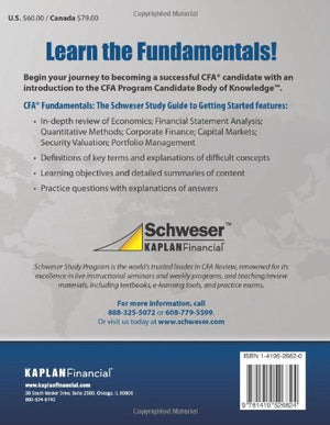 Cfa Fundamentals,New
