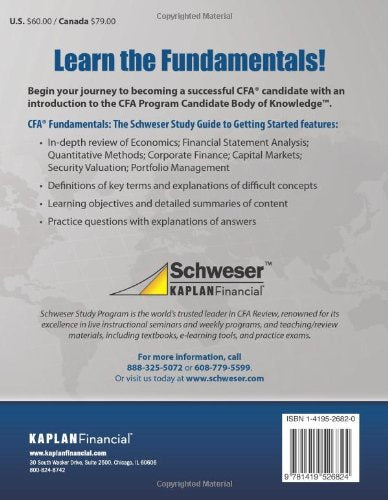 Cfa Fundamentals,New