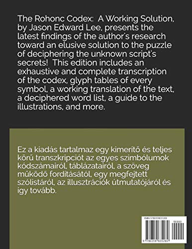 The Rohonc Codex: A Working Solution,Used