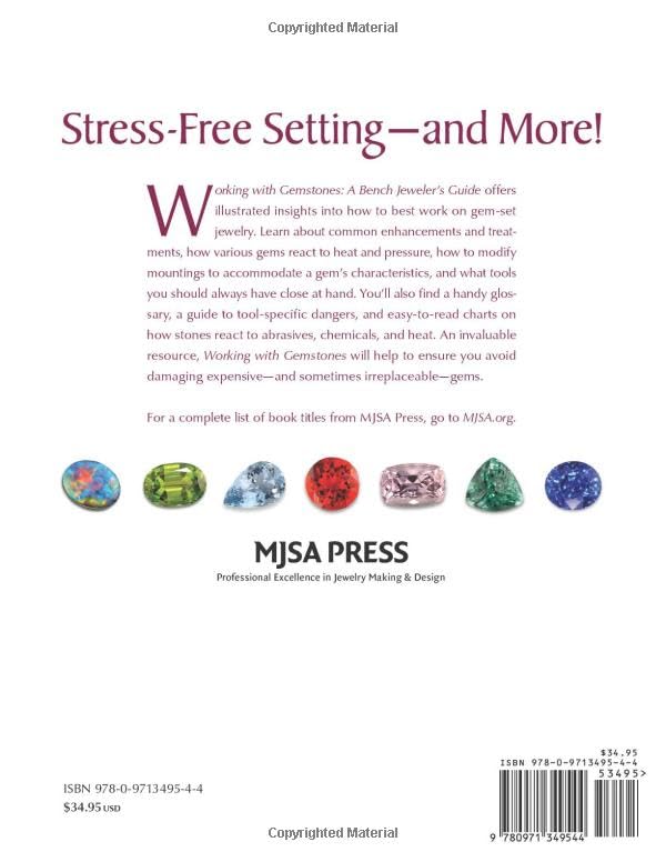 Working With Gemstones: A Bench Jeweler'S Guide,Used