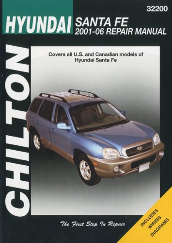 Hyundai Santa Fe (Chilton's Repair Manual),New