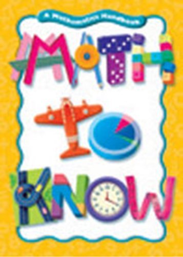 Great Source Math to Know: A Mathematics Handbook, Grades 34,Used