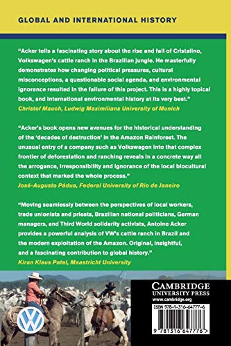 Volkswagen in the Amazon (Global and International History),Used