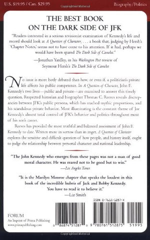 A Question Of Character: A Life Of John F. Kennedy-new