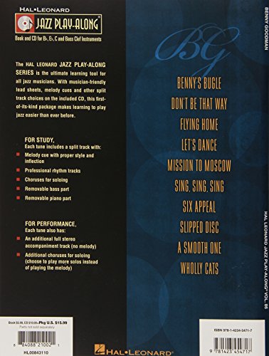 Benny Goodman: Jazz PlayAlong Volume 86 (Jazz Playalong, 86),Used
