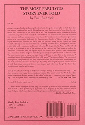 The Most Fabulous Story Ever Told  Acting Edition,Used