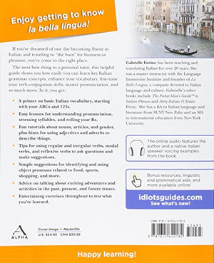 The Complete Idiot's Guide to Learning Italian (English and Italian Edition),New