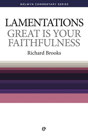 Lamentations: Great is Your Faithfulness (Welwyn Commentary Series),Used