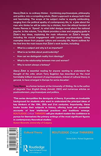 Slavoj Zizek (Routledge Critical Thinkers),New