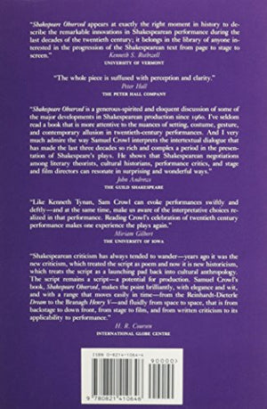 Shakespeare Observed: Studies in Performance on Stage and Screen,Used
