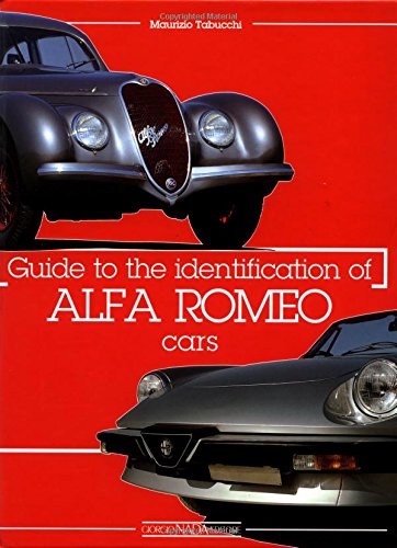 Guide to the Identification of Alfa Romeo Cars,Used