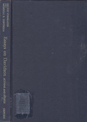 Essays on Davidson: Actions and Events,Used