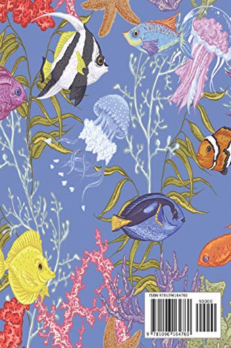 Address Book: For Contacts, Addresses, Phone, Email, Note,Emergency Contacts,Alphabetical Index With Sea Life Seamless Pattern U,Used