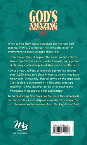 God's Amazing Creatures & Me! Devotions for Boys and Girls Ages 6 to 10 (Devotions for Boys and Girls Ages 610),Used