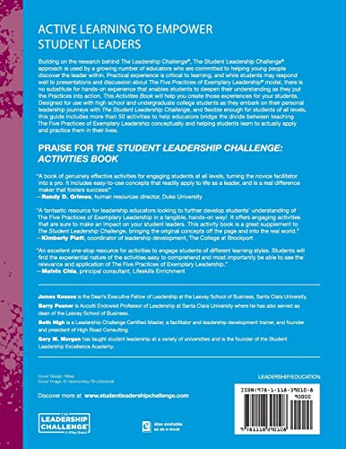 The Student Leadership Challenge (JB Leadership Challenge: Kouzes/Posner),Used