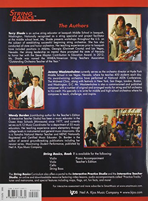 115Vn  String Basics: Steps To Success For String Orchestra Violin Book 1-used