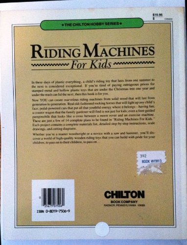 Riding Machines: For Kids,Used