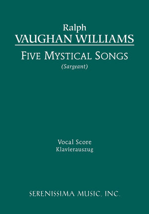 Five Mystical Songs: Vocal score,Used