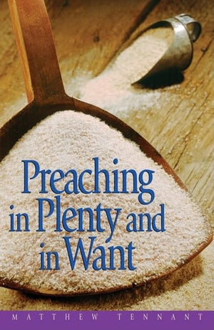 Preaching In Plenty And In Want,Used