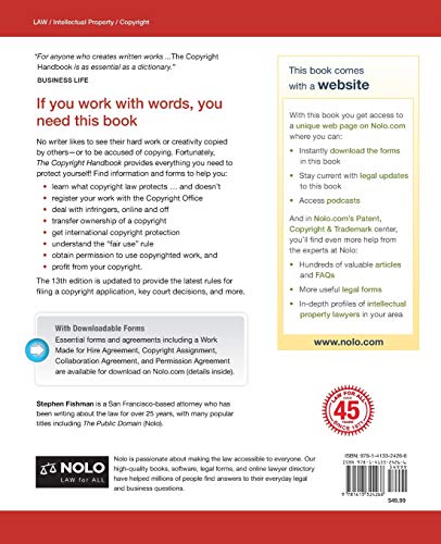 Copyright Handbook, The: What Every Writer Needs To Know