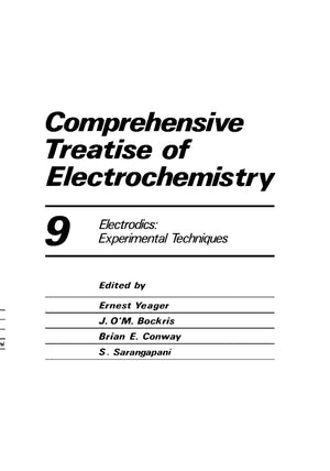 Comprehensive Treatise of Electrochemistry,New