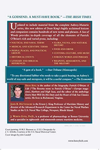 A Sea Of Words, Third Edition: A Lexicon And Companion To The Complete Seafaring Tales Of Patrick O'Brian