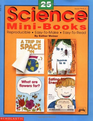 25 Science Minibooks (Grades Prek3),New