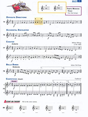 Accent On Achievement, Bk 1: Combined Percussions.D., B.D., Access. & Mallet Percussion, Book & Online Audio/Software
